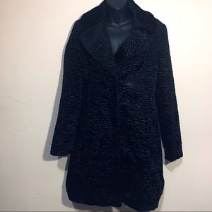 WhiteHouseBlackMarket black coat sz M (like New)